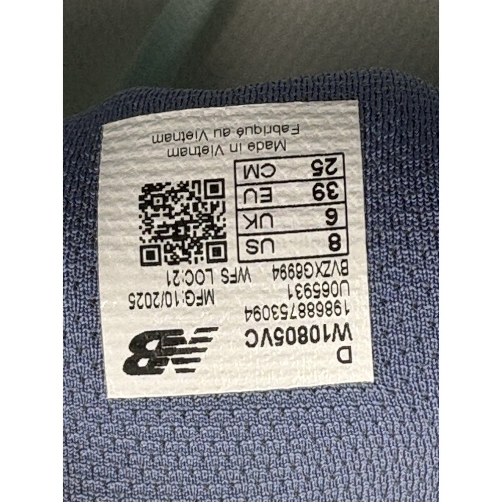 New Balance 1080v15 Mens Blue Purple Athletic Running Shoes Sneaker Size 6.5 - Picture 13 of 16